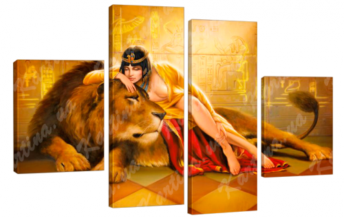 Модульная картина 272 Царица Египта