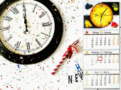 Календарь+часы 2014-2015